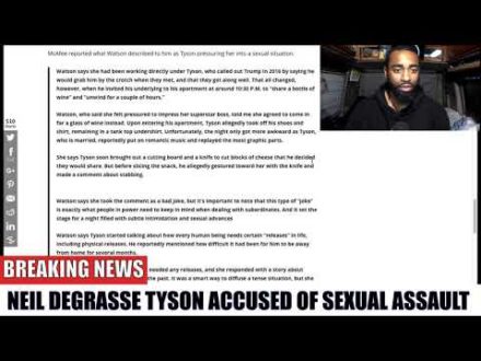 Neil Degrasse Tyson Accused of SEXUAL ASSAULT