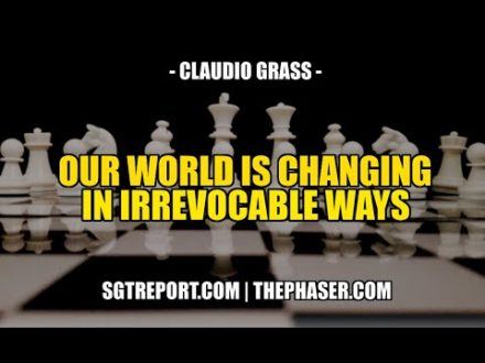 Our World is Changing in Irrevocable Ways: Who Will Win? — Claudio Grass
