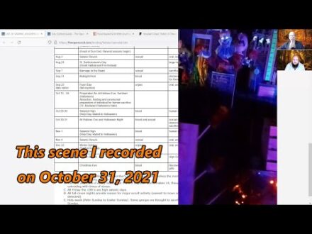 Samhain and the Satanic Calendar, Targeting of The Lord’s People, and 22’s Still Trending (10-31-21)