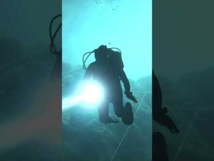 This Cave Diver Made A Chilling Discovery Inside This Old Cave System #shorts