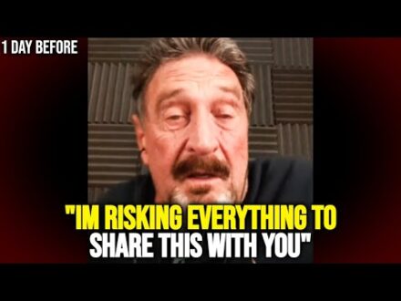 His final message before they k*lled him… (he knew everything) | John McAfee