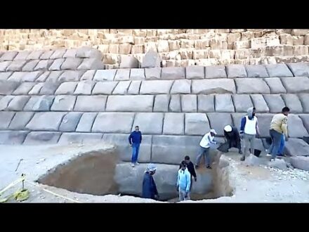 Why Have Egyptologists Just Started Building Over The Pyramids In Egypt With Huge Granite Blocks?
