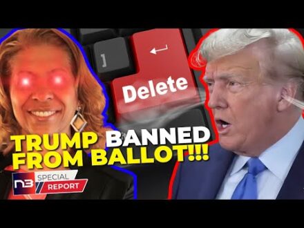 OUTRAGE!!! TRUMP REMOVED FROM BALLOT!!!
