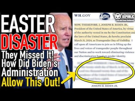 Easter Disaster! They Missed It! How Did Biden’s Administration Allow This Out!