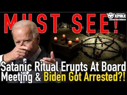MUST SEE! Satanic Ritual Erupts at a Board Meeting And Biden Got Arrested!?