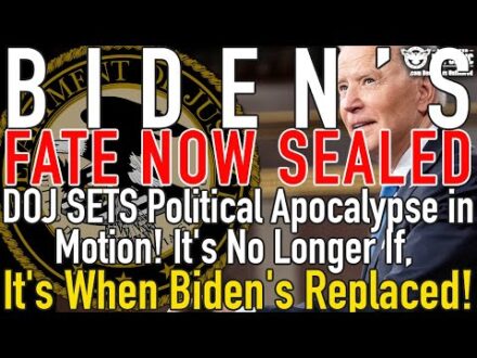 Biden Fate Sealed: DOJ SETS Political Apocalypse in Motion! It’s Not If, It’s When Biden’s Replaced!