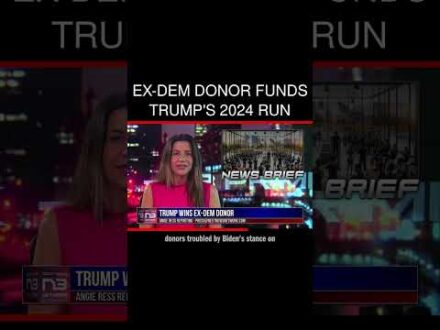Ex-Dem Donor Funds Trump’s 2024 Run