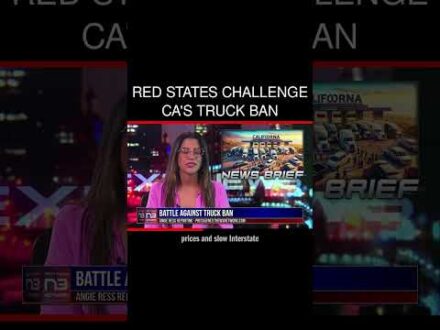 Red States Challenge CA’s Truck Ban