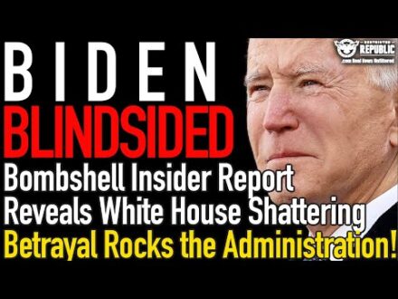 Biden Blindsided! Bombshell Insider Report Reveals White House Shattering Betrayal!